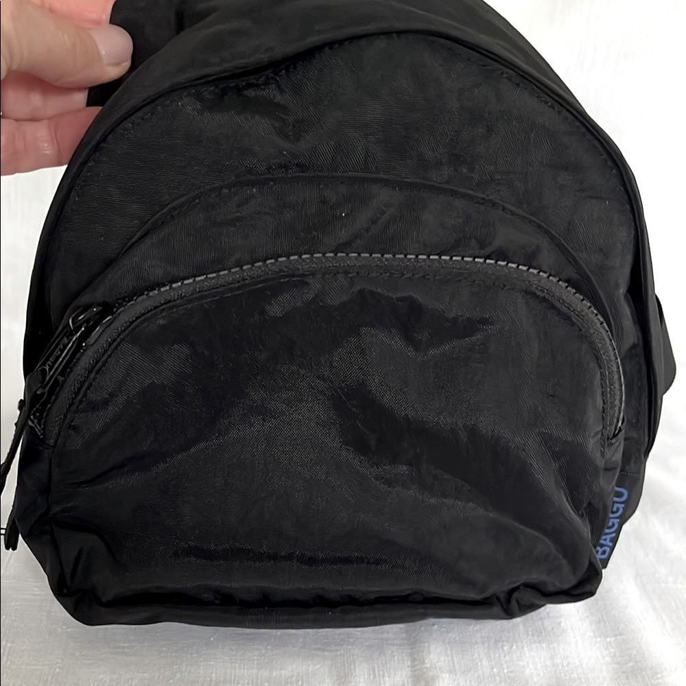 Baggu Black Minimalist Backpack